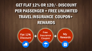 Flat 12% Discont on Bus Tickets -eTravelSmart