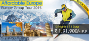 Affordable Europe Group Tours 2015