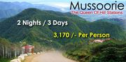 Mussoorie packages from delhi,  Mussoorie new year package