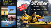 New Zealand with Australia Group Tours 2015 Packages