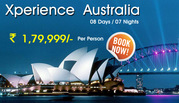 Group Tours Packages for Australia 2015 from Delhi India