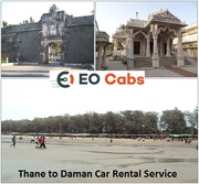 Hire Thane to Daman car rental online