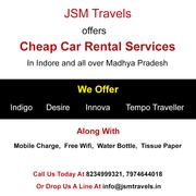 Cheap Car Rentals by JSM Travels In Indore Madhya Pradesh