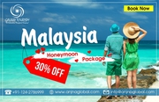 Book Malaysia Honeymoon Package from India at the best price 