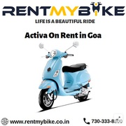 Activa on rent in Goa - Rent My Bike