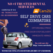 Cheapest self driving cars in Coimbatore - Cars2u