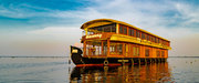 Houseboats in kumarakom