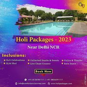 Holi Celebration in Matogi | Holi Packages 2023 