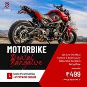 Best bike rental in Bangalore