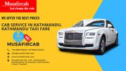 Cab Service in Kathmandu,  Kathmandu taxi Fare