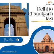 Delhi to Chandigarh taxi